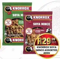 Take 'n Pay Knorrox soya mince assorted offer