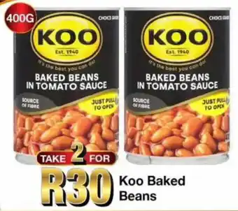 Take 'n Pay Koo Baked Beans offer