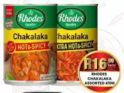 Take 'n Pay Rhodes chakalaka assorted offer