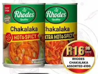 Take 'n Pay Rhodes chakalaka assorted offer
