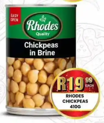 Take 'n Pay Rhodes Chickpeas in Brine offer