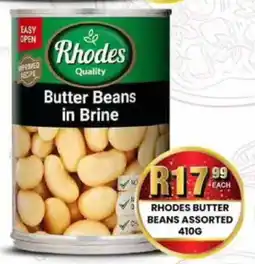 Take 'n Pay Rhodes Butter Beans in Brine offer
