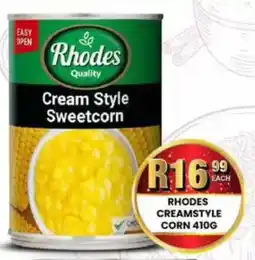 Take 'n Pay Rhodes Cream Style Sweetcorn offer