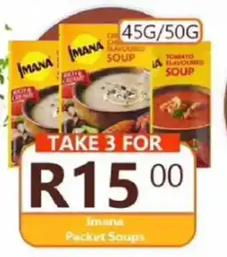 Take 'n Pay Imana Packet Soups offer