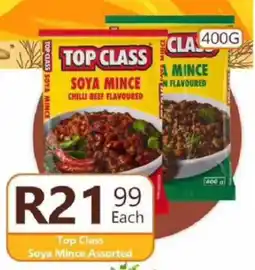 Take 'n Pay Top Class Soya Mince Assorted offer