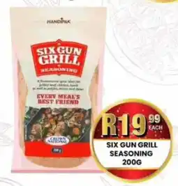 Take 'n Pay Six gun grill seasoning offer
