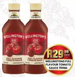 Take 'n Pay Wellingtons full flavour tomato sauce offer