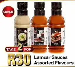 Take 'n Pay Lamzar Sauces Assorted Flavours offer