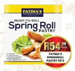 Take 'n Pay Fatima's Spring Roll Pastry offer