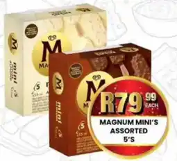 Take 'n Pay Magnum mini's assorted offer