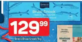 Pick n Pay Breco Braai Snoek 1kg offer