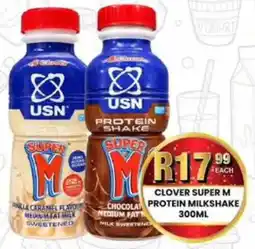 Take 'n Pay Clover super m protein milkshake offer
