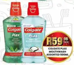 Take 'n Pay Colgate plax mouthwash assorted offer