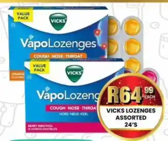 Take 'n Pay Vicks lozenges assorted offer