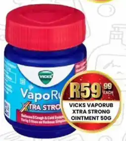 Take 'n Pay Vicks vaporub xtra strong ointment offer