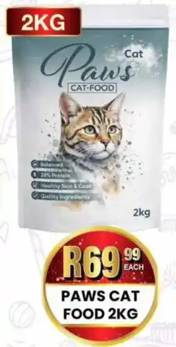 Take 'n Pay Paws cat food offer