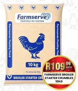 Take 'n Pay Farmserve broiler starter crumbles offer