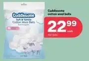 PEP Cuddlesome Cotton Wool Balls 100 Balls offer