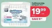 PEP Cuddlesome Baby Caring Set 3 In 1 Sizing offer