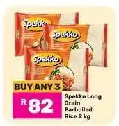 Game Spekko Long Grain Parboiled Rice 2 kg offer