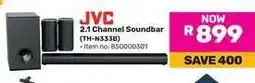 Game JVC 2.1 Channel Soundbar TH-N333B offer