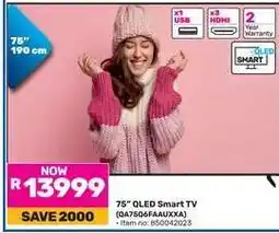 Game 75 QLED Smart TV offer