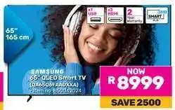 Game SAMSUNG 65 QLED Smart TV (QA65Q6FAAUXXA) offer