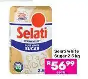 Game Selati White Sugar 2.5 kg offer