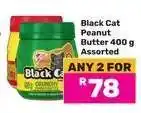 Game Black Cat Peanut Butter 400 g Assorted offer