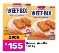 Game Bokomo Wee-Bix offer