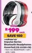 Game Volkano Impulse Series Bluetooth Headphones offer