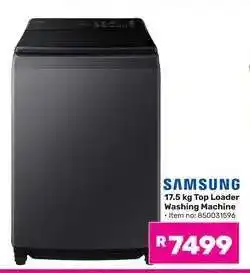 Game Samsung 17.5 kg Top Loader Washing Machine offer
