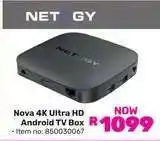Game NOVA 4K Ultra HD Android TV Box offer
