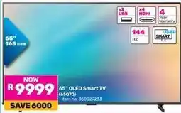 Game 65 QLED Smart TV (65Q7Q) offer