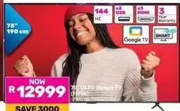 Game 75 OLED Google TV (75P8K) offer