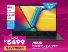 Game ASUS Vivobook Go Celeron offer