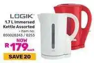 Game LÖGIK 1.7 L Immersed Kettle Assorted offer