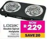 Game Logik Double Spiral Hotplate offer