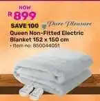 Game Queen Non-Fitted Electric Blanket 152 x 150 cm offer