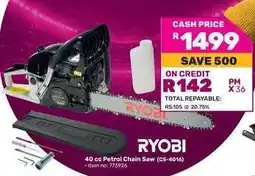 Game 40 cc Petrol Chain Saw (CS-4016) offer