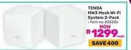 Game Tenda MW3 Mesh Wi-Fi System (2-Pack) offer
