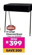 Game X-Large Charcoal Braai offer