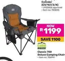 Game Camp Master Classic 750 Deluxe Camping Chair offer
