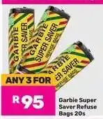 Game Garbie Super Saver Refuse Bags 20s offer