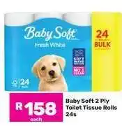 Game Baby Soft 2 Ply Toilet Tissue Rolls 24s offer