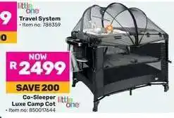 Game Co-Sleeper Luxe Camp Cot offer
