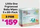 Game Little One Frgranced Baby Wipes 3 x 80-Pack offer