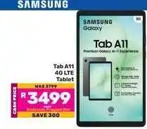 Game Samsung Galaxy Tab A11 offer