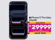 Game iPhone 17 Pro Max (256GB) offer
