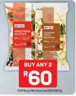Pick n Pay PnP Soup Mix Assorted 600 800g offer